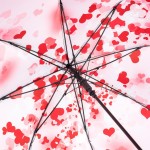 1193 Parasol długi FARE Impressions serca 6