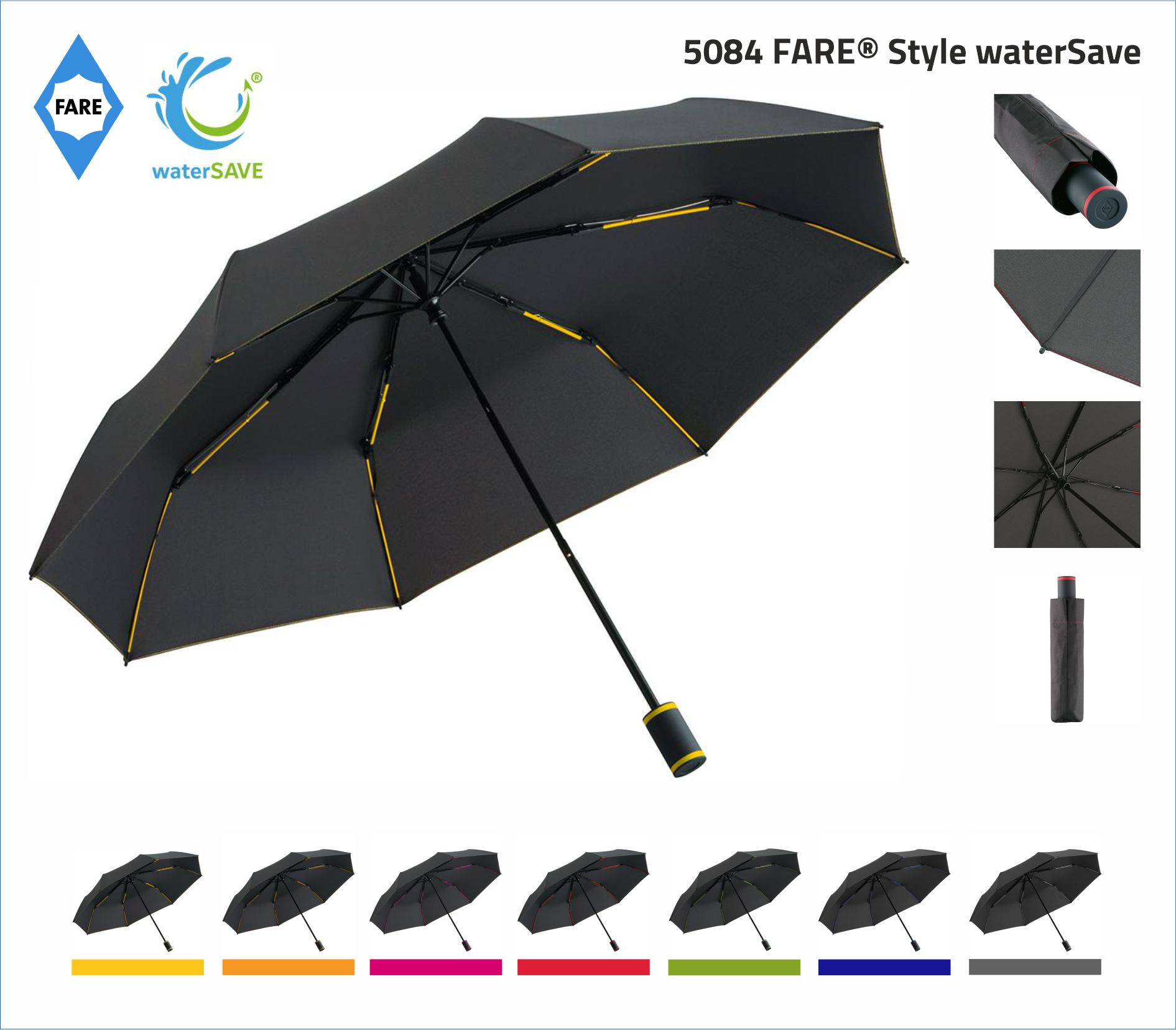 5084 Parasol manualny FARE Style