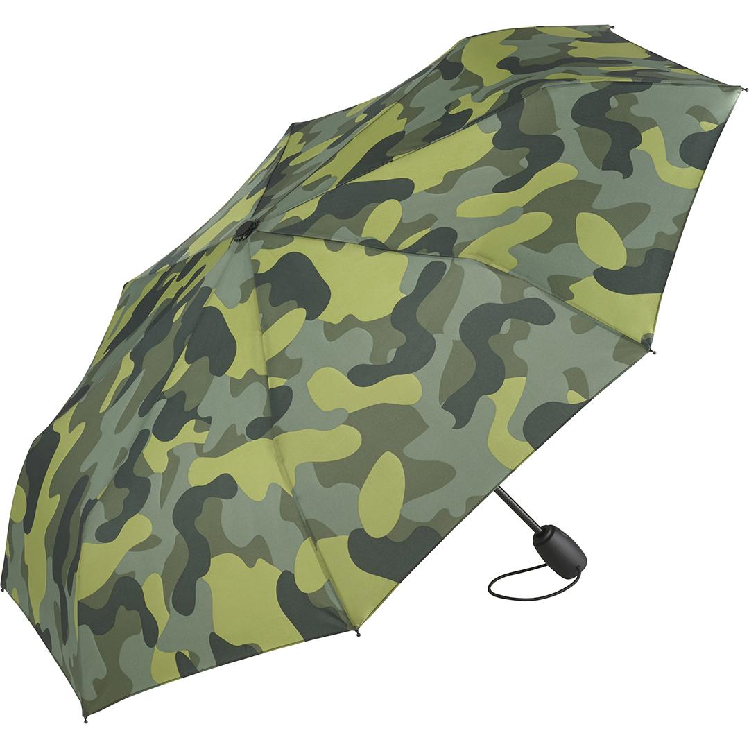 5468 Parasol AOC mini umbrella FARE Camouflage oliwkowy