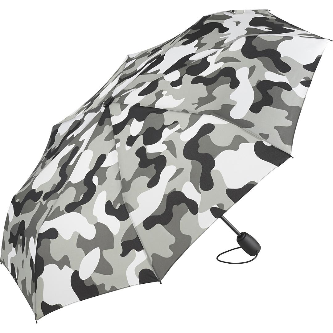 5468 Parasol AOC mini umbrella FARE Camouflage szary 