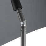 8160 Parasol plażowy FARE XS szary łamany kij